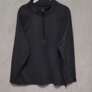 Old Navy Boys Active 3/4 Zip Gray Pullover Size XS (5)